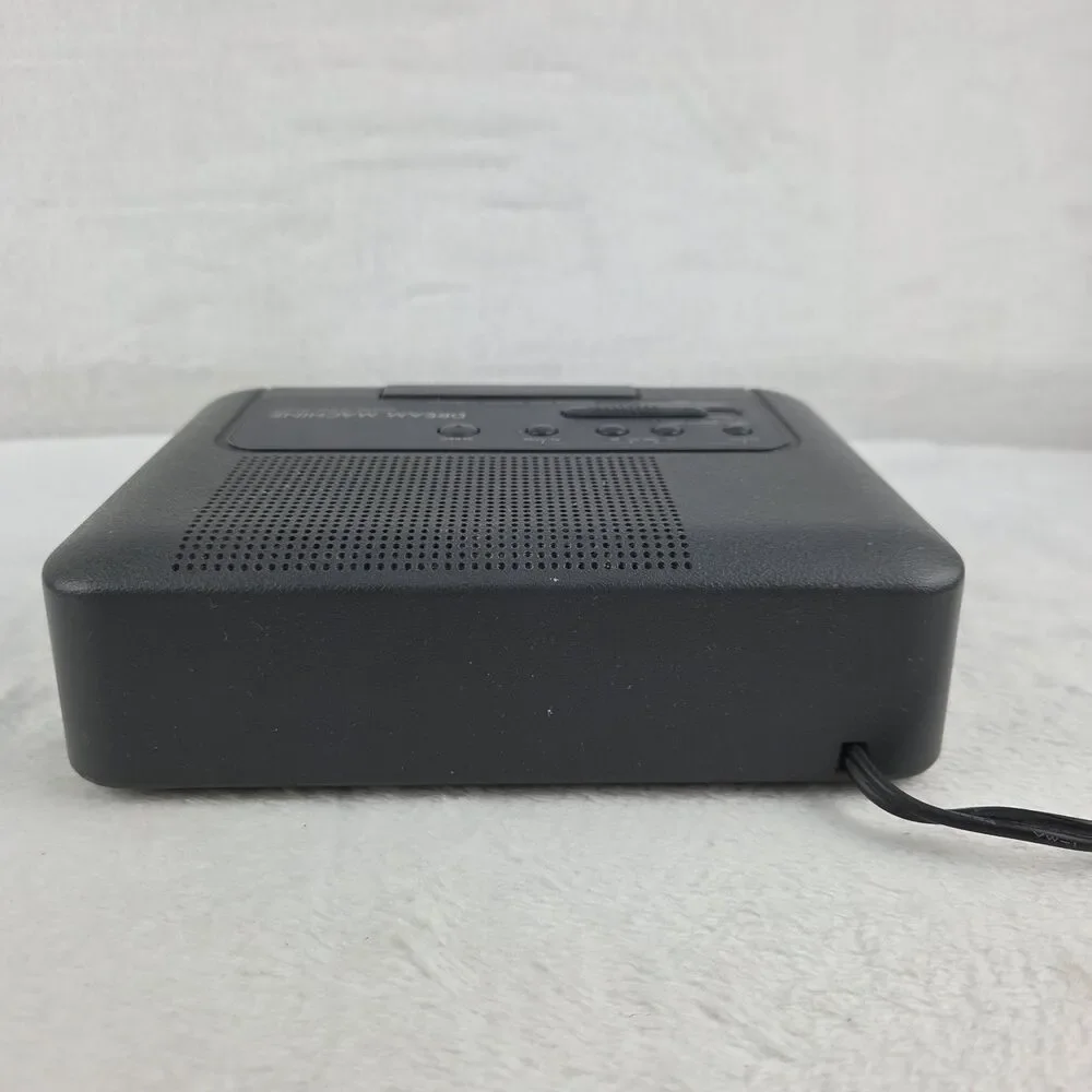 Vintage Sony Dream Machine FM AM Digital Clock Radio Black ICF-C240